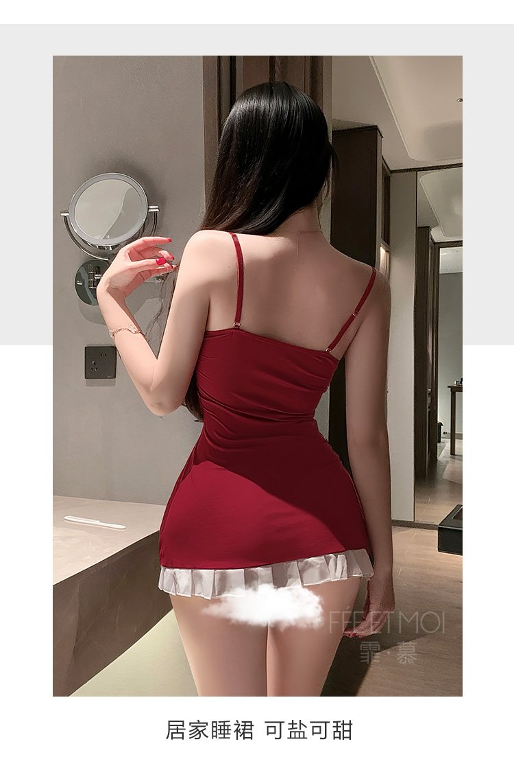 ZY171风情娇媚棉垫拼接连衣裙(图7)