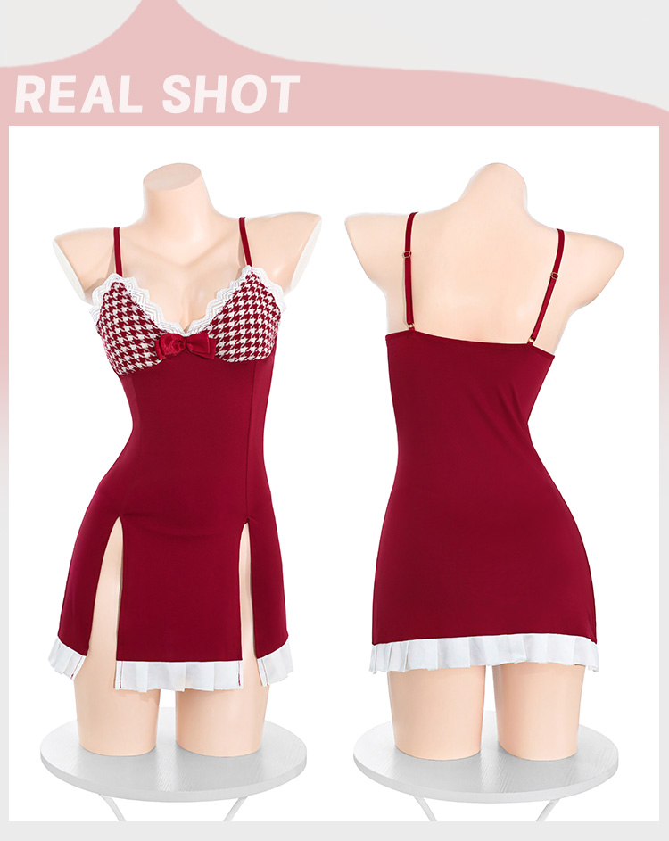 ZY171风情娇媚棉垫拼接连衣裙(图11)