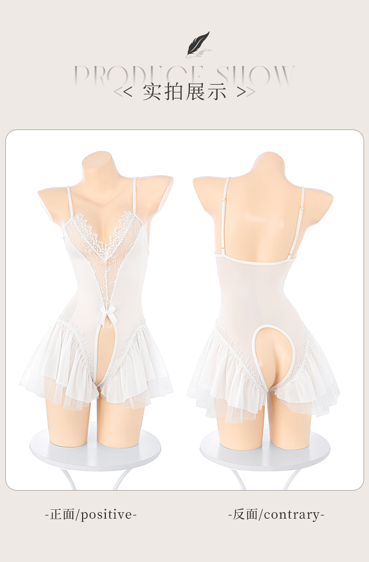 6614纯欲大开裆新娘连体衣(图11)