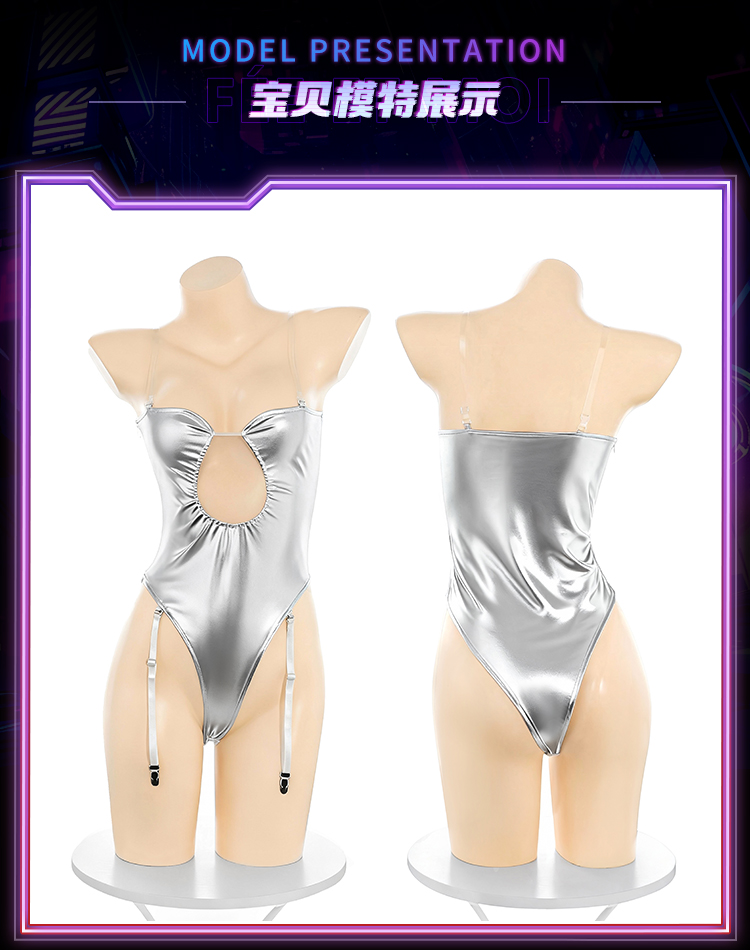 ZY191赛博修女抹胸开裆连体衣(图13)