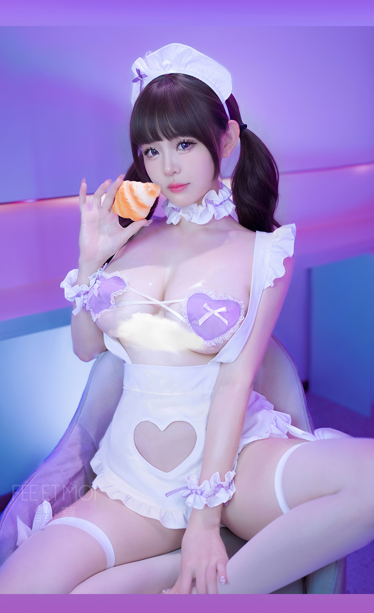 ZY137贴身蜜诱爱心女仆套装(图9)