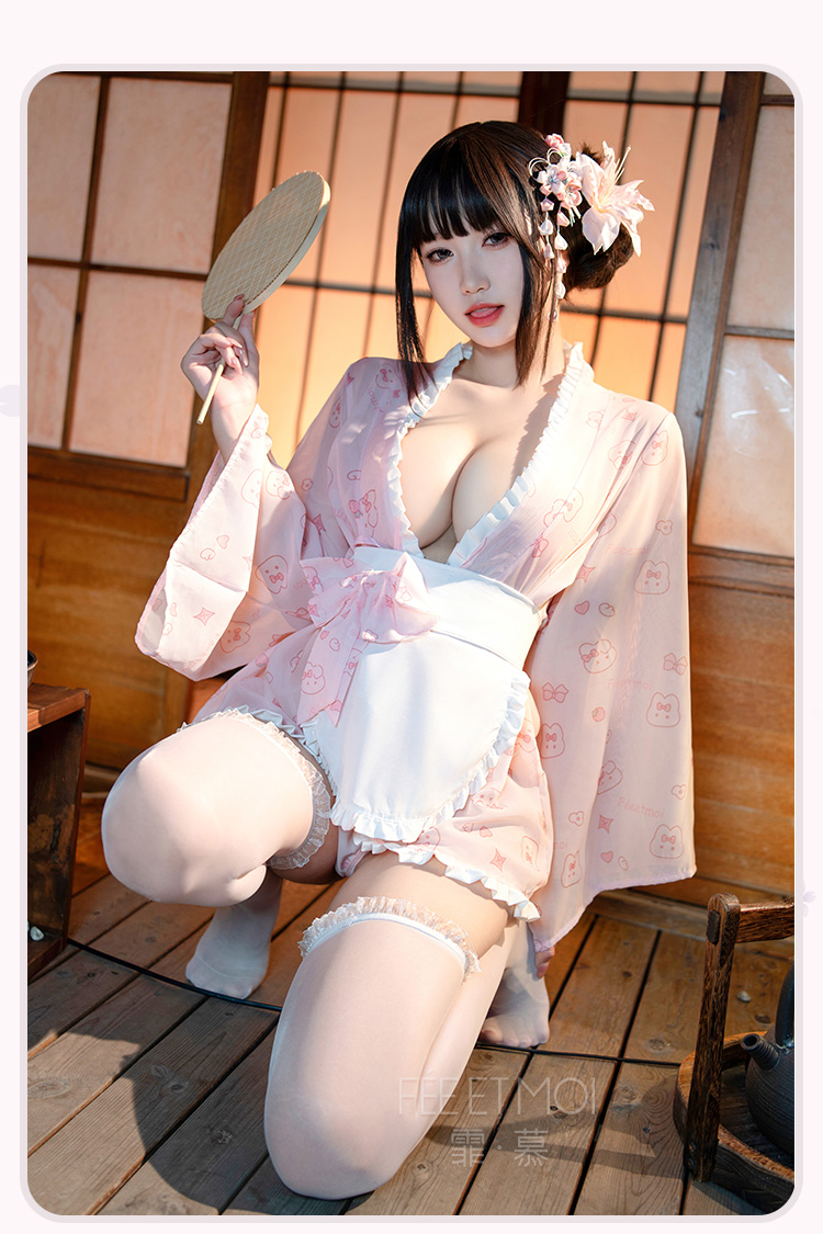 6805糯糯小兔叽私房印花和服(图7)