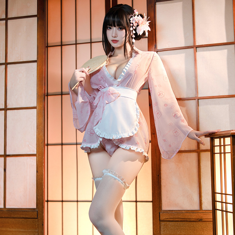 6805糯糯小兔叽私房印花和服(图7)