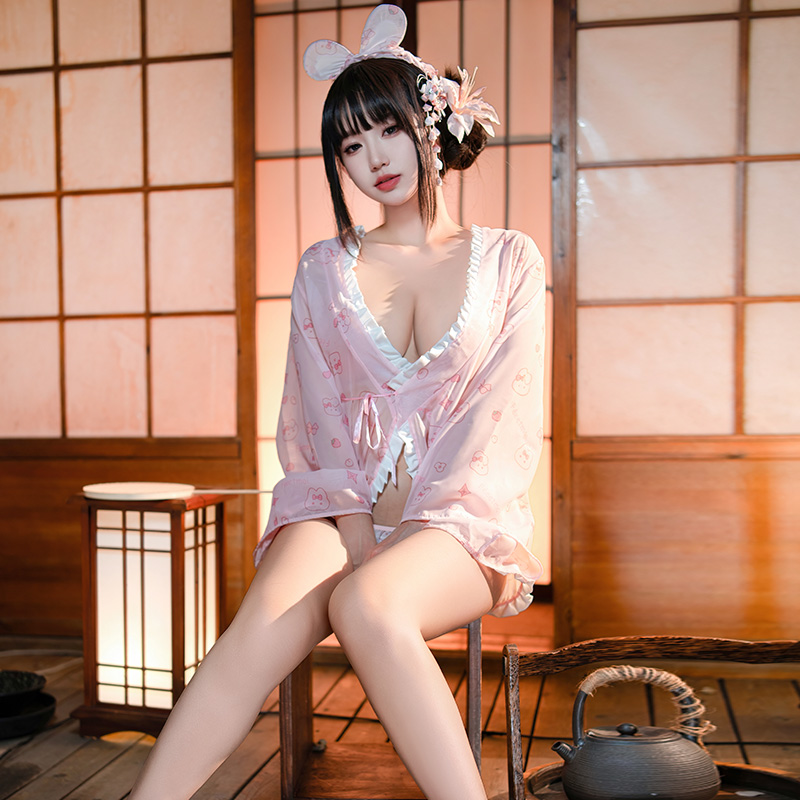 6805糯糯小兔叽私房印花和服(图8)