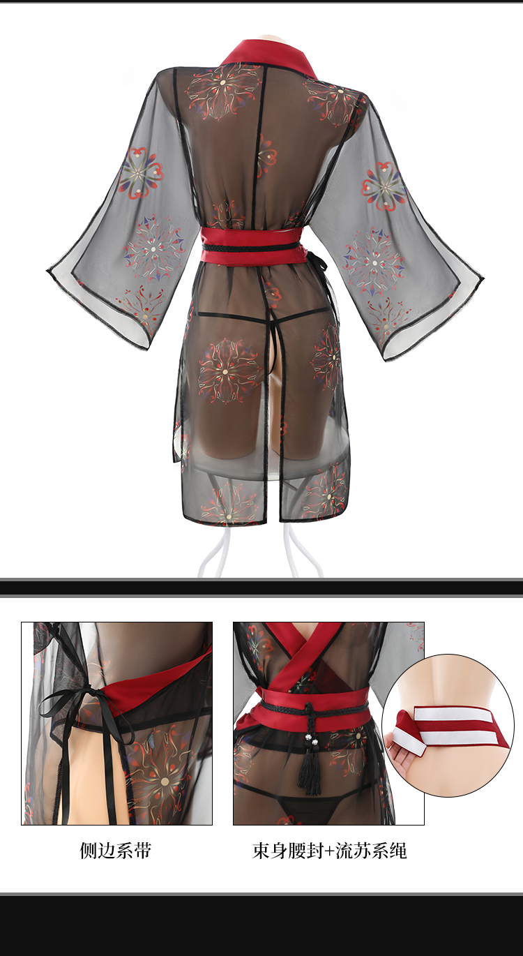 6628日式魅影印花和服套装(图15)