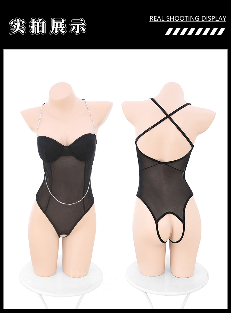 6315棉垫托胸露背开裆连体衣(图11)