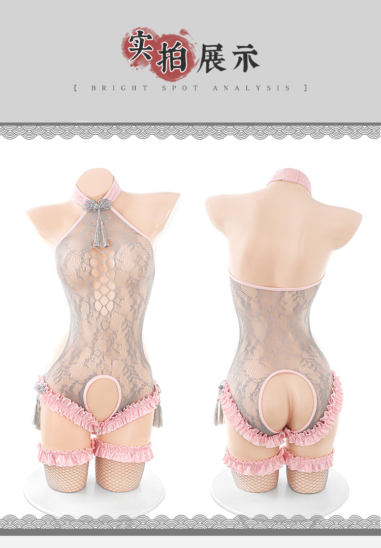 6689盘扣流苏饰网眼开裆套装(图12)