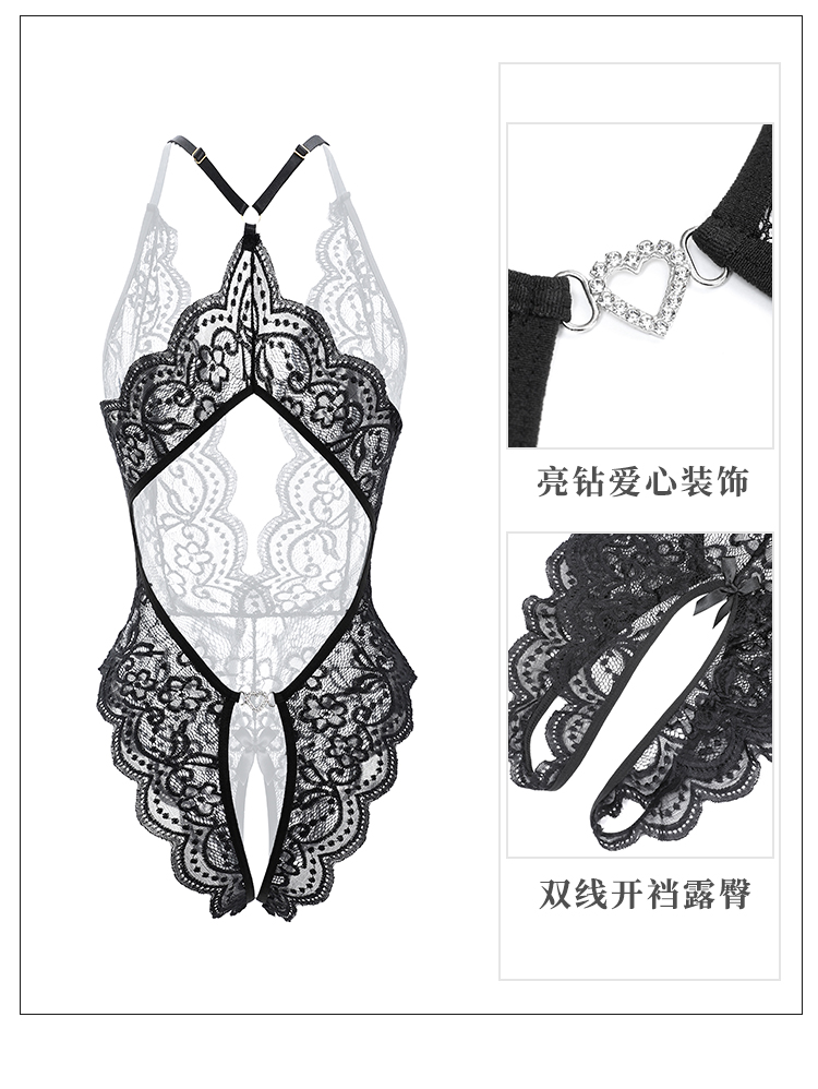 6693深V露沟蕾丝开裆连体衣(图20)