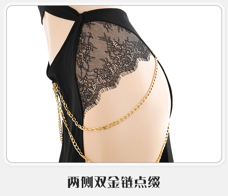6671埃及猫女金链缀饰连身裙(图18)