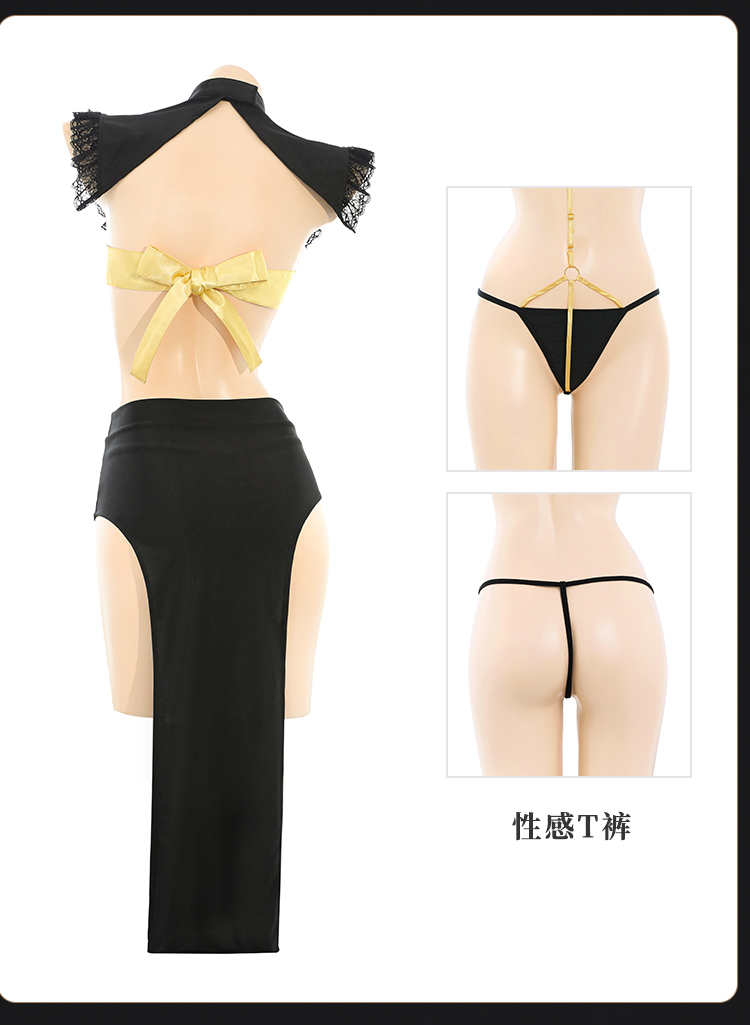 ZY207禁忌教士露胸连体衣套装(图15)