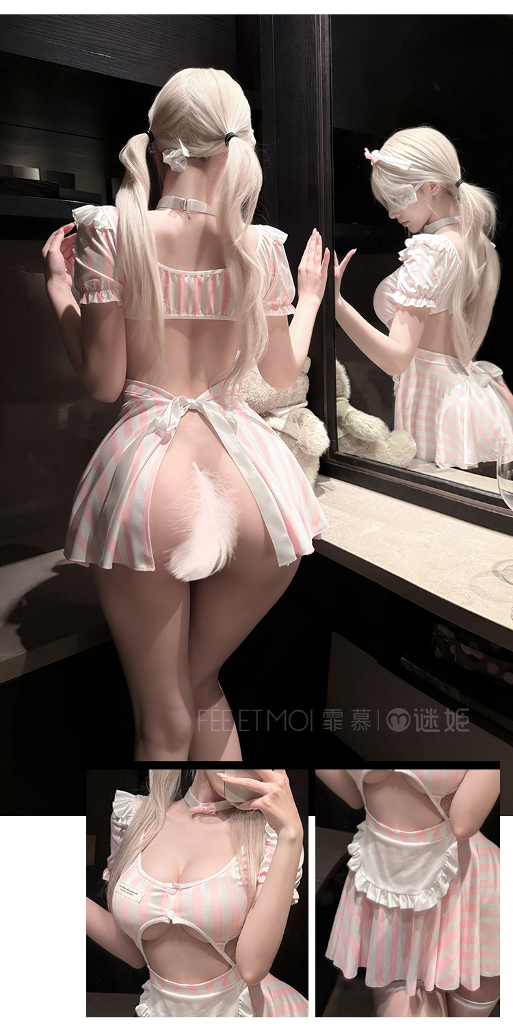 ZY228心动讯号甜欲女仆连衣裙(图7)