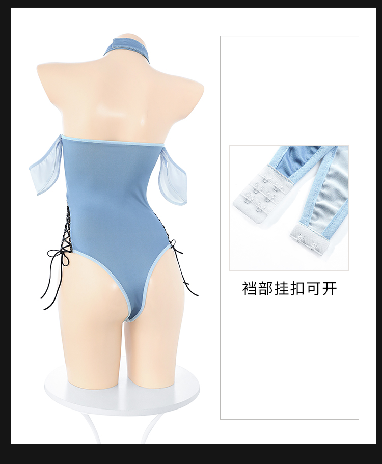 ZY160柔齿吟鲨鱼娘开裆连体衣(图12)
