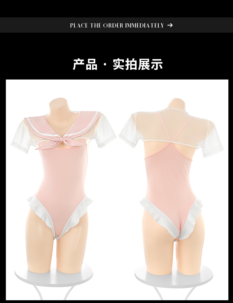 F002水手风情开裆连体衣套装(图11)