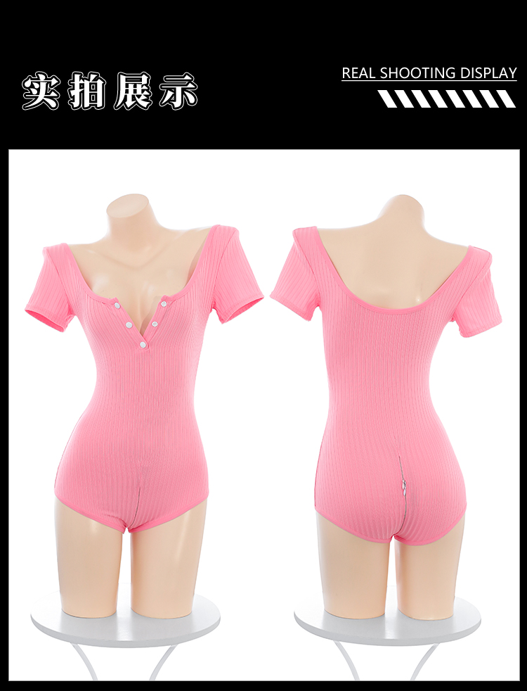7006低胸排扣拉链开裆连体衣(图15)