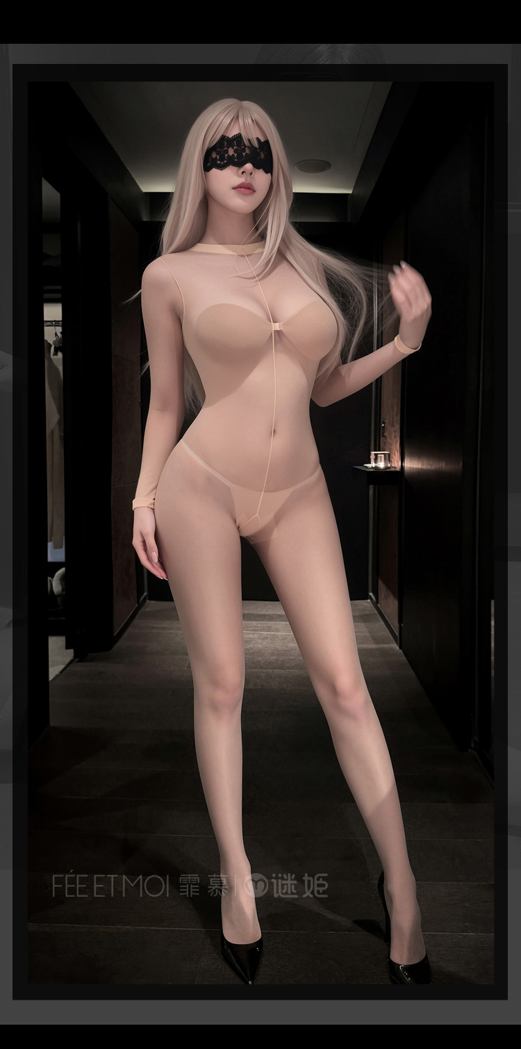 7410性感透视火辣开裆连身袜(图11)