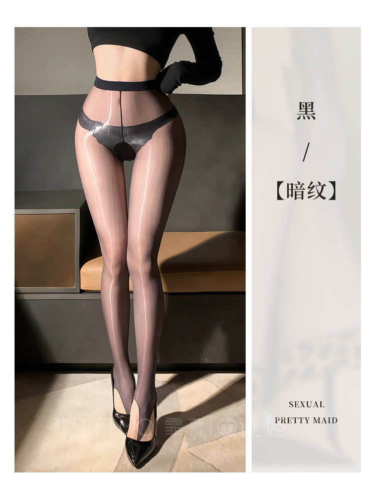7363摩登密码夹趾开裆连裤袜(图10)